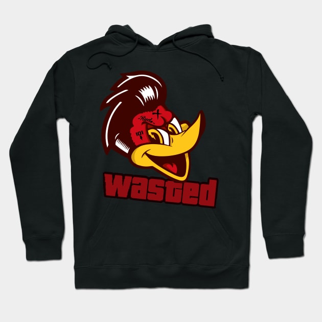 Woody Woodpecker wasted Hoodie by Yurii